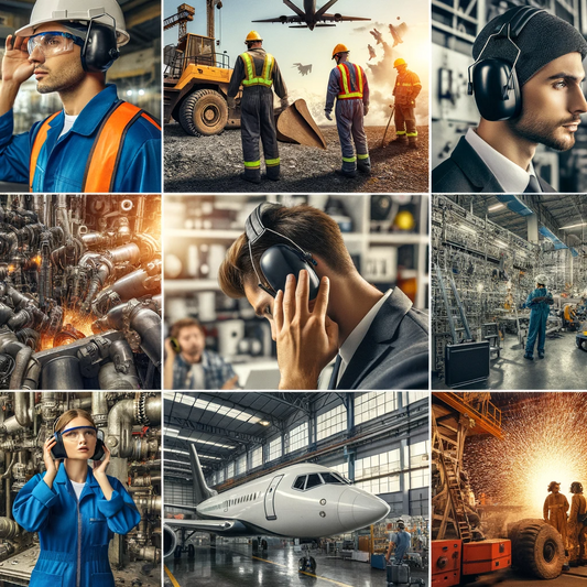 Ochrona słuchu w specjalistycznych branżach: górnictwo, budownictwo, przemysł lotniczy, przemysł ciężki, przemysł motoryzacyjny, służby ratownicze