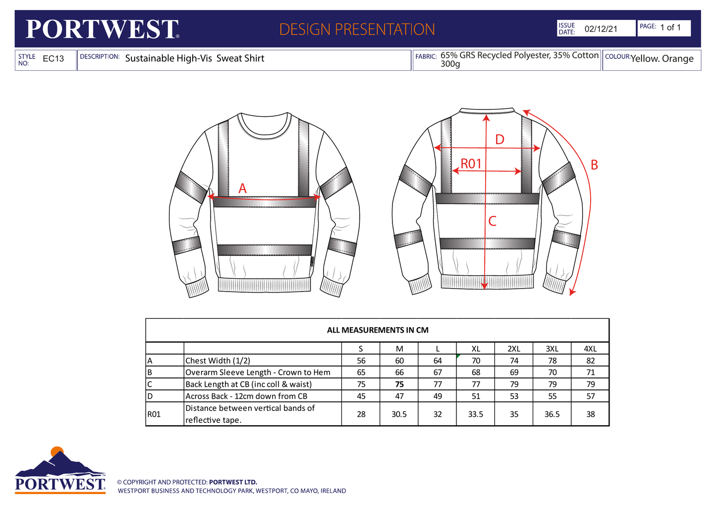 Sweter Ostrzegawczy Eco