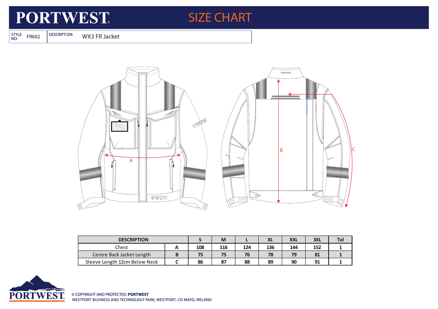 Bluza Trudnopalna Wx3