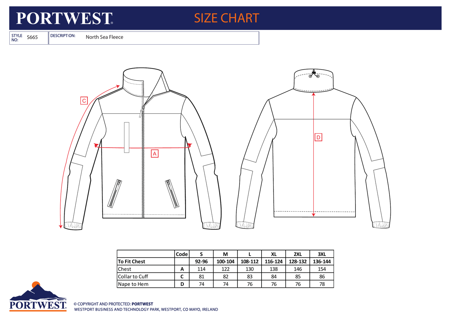 Bluza Polarowa North Sea