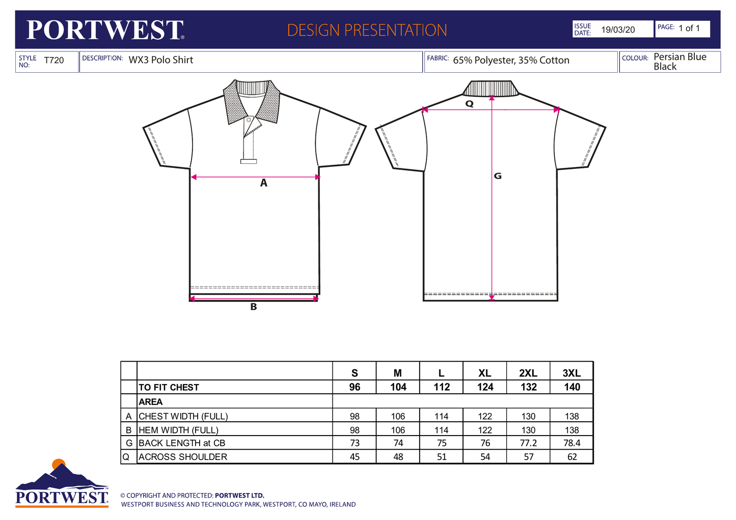 Koszulka Polo Wx3