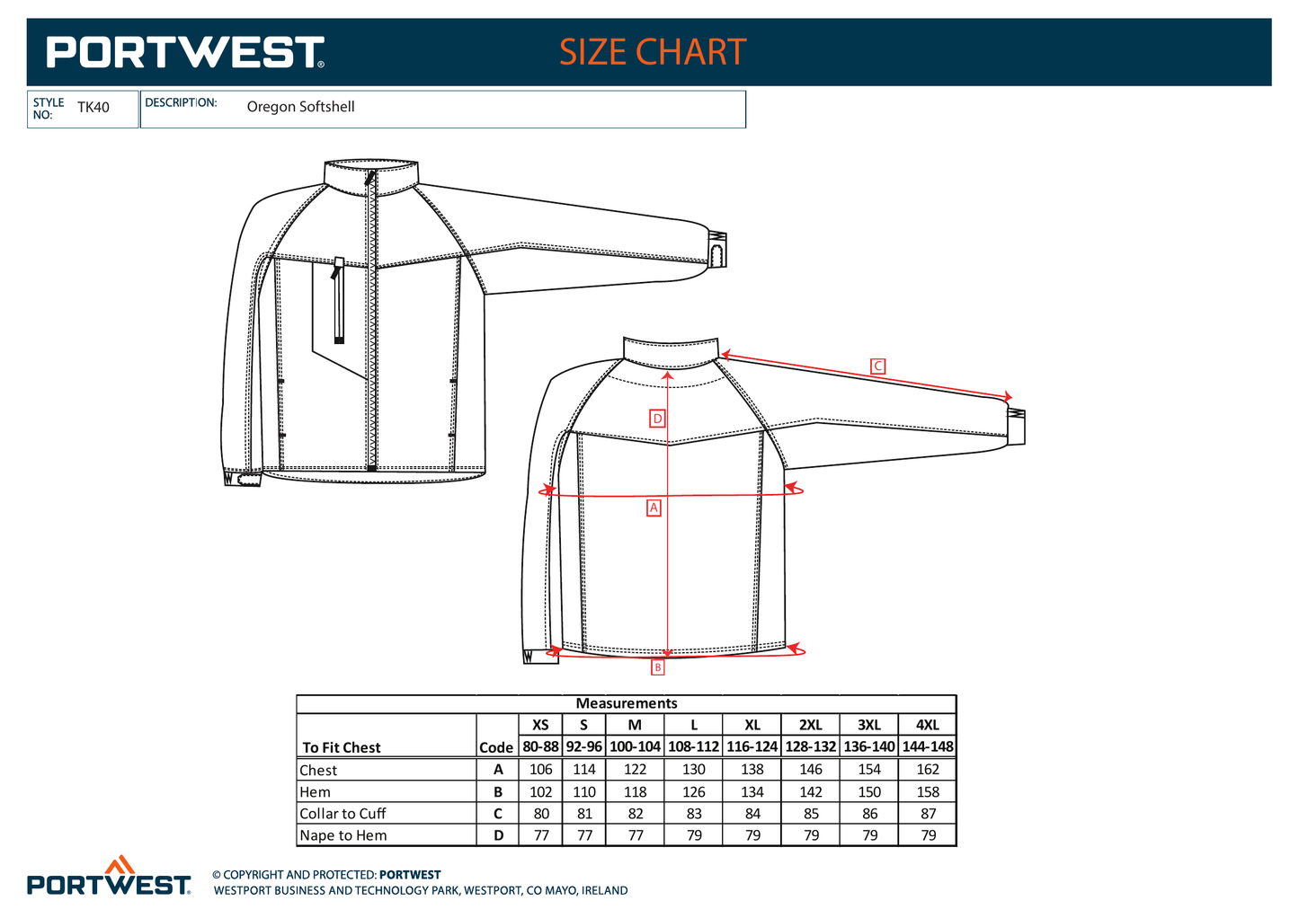 Męska Kurtka Robocza Softshell Oregon (3L)